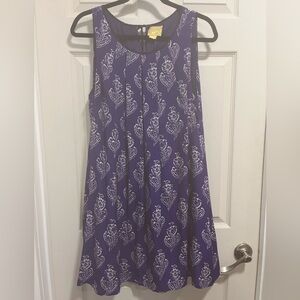 Maeve silk shift dress